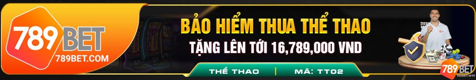 Bảo hiểm thua cược tại 789bet